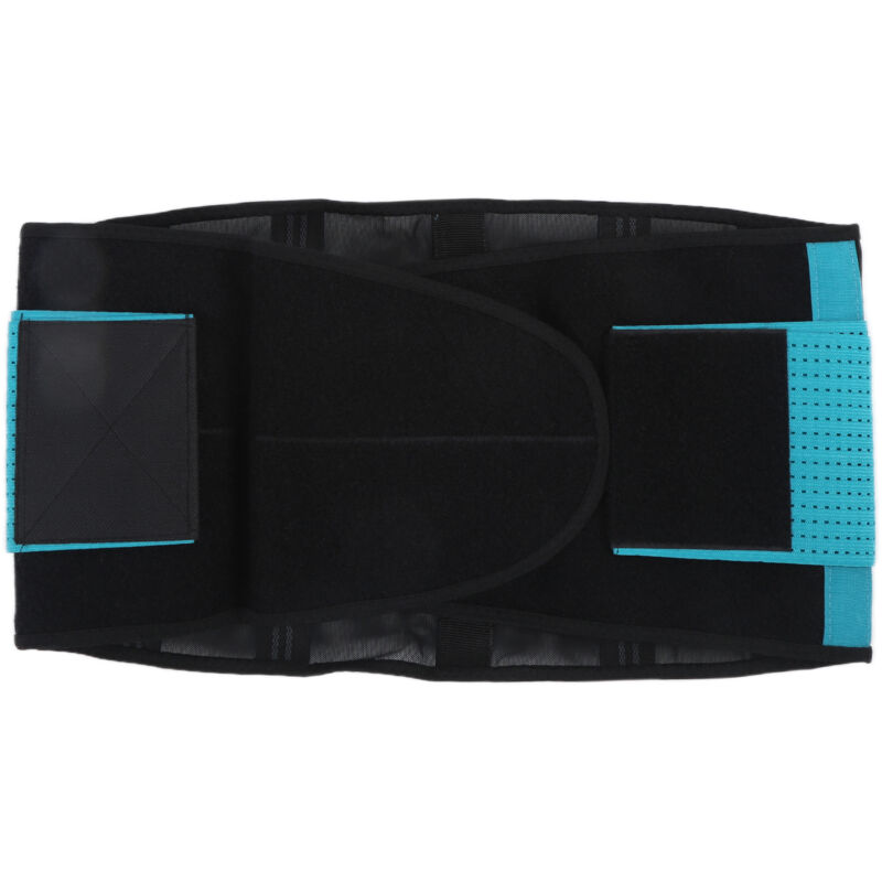 Ceinture lombaire ajustable et respirante pour le soutien du bas du dos, taille M, bleu lac