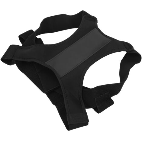 Ceinture lombaire ajustable pour homme et femme, correcteur de posture dorsal respirant pour le bureau