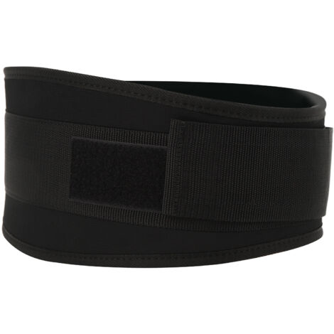 Ceinture lombaire ajustable pour le sport - Soutien dorsal confortable et respirant, protection de la taille - Noir