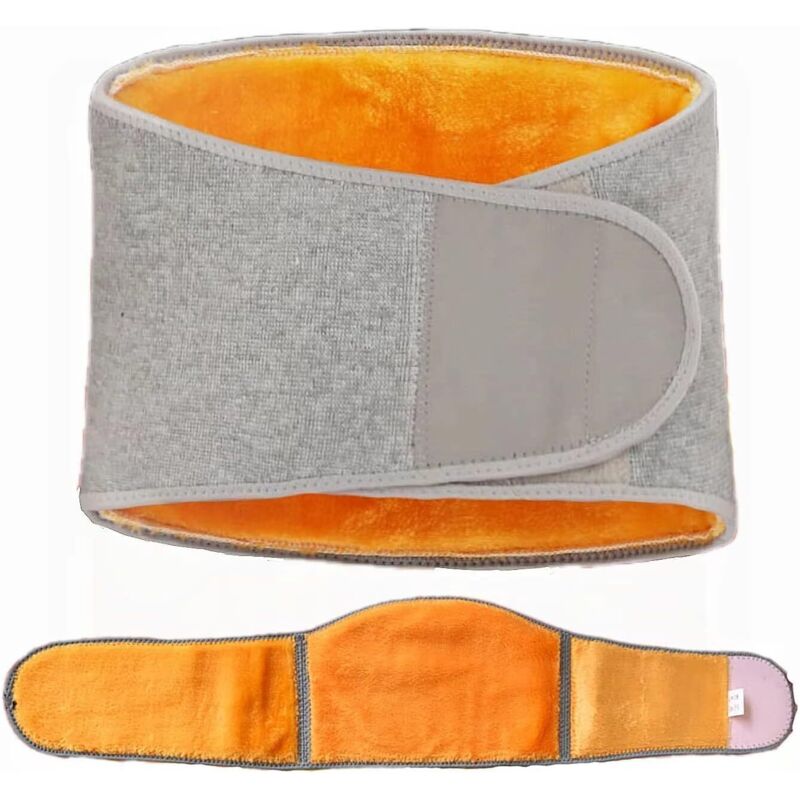 Ceinture Lombaire Chauffante pour Les Reins Protection des Reins Chauffe dos Avec Doublure en Peluche Ceinture Rénale Épaissie Ceinture Chauffante