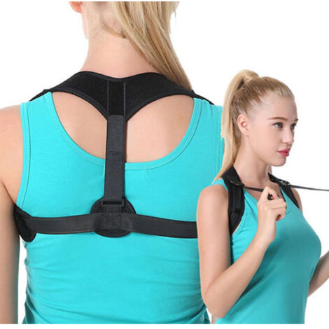 Ceinture lombaire correctrice de posture pour hommes et femmes, corrige efficacement la posture et soulage les douleurs dorsales