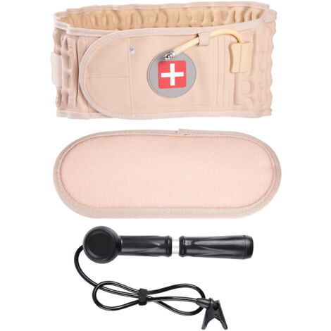 Ceinture lombaire gonflable pour le dos - Soulagement de la douleur et soutien lombaire ajustable