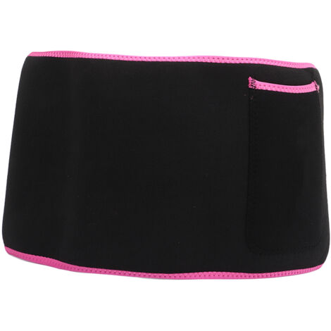 Ceinture lombaire professionnelle ajustable avec poche pour fitness et modelage corporel