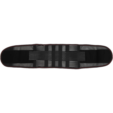 Ceinture lombaire respirante pour hommes et femmes - Soutien lombaire réglable pour soulager les douleurs dorsales - Taille M