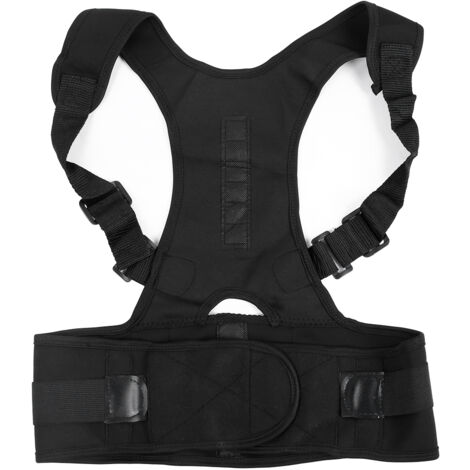Ceinture magnétique correctrice de posture pour dos, épaules et lombaires (Taille XL)