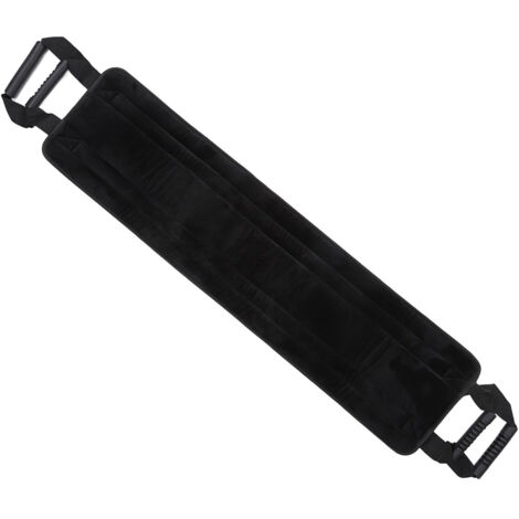 Ceinture médicale de transfert en Oxford imperméable, capacité 100 kg pour déplacement sécurisé des patients.