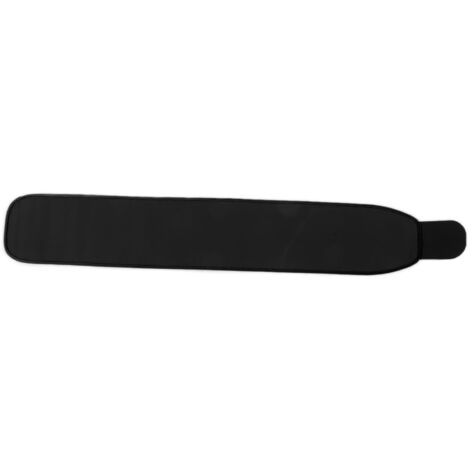 Ceinture minceur pour femme en néoprène - Bande abdominale ajustable noir pour le sport