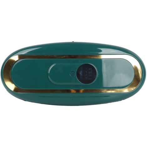 Ceinture minceur vibrante électrique portable pour femmes avec 3 modes ajustables - Machine à perte de poids abdominale verte