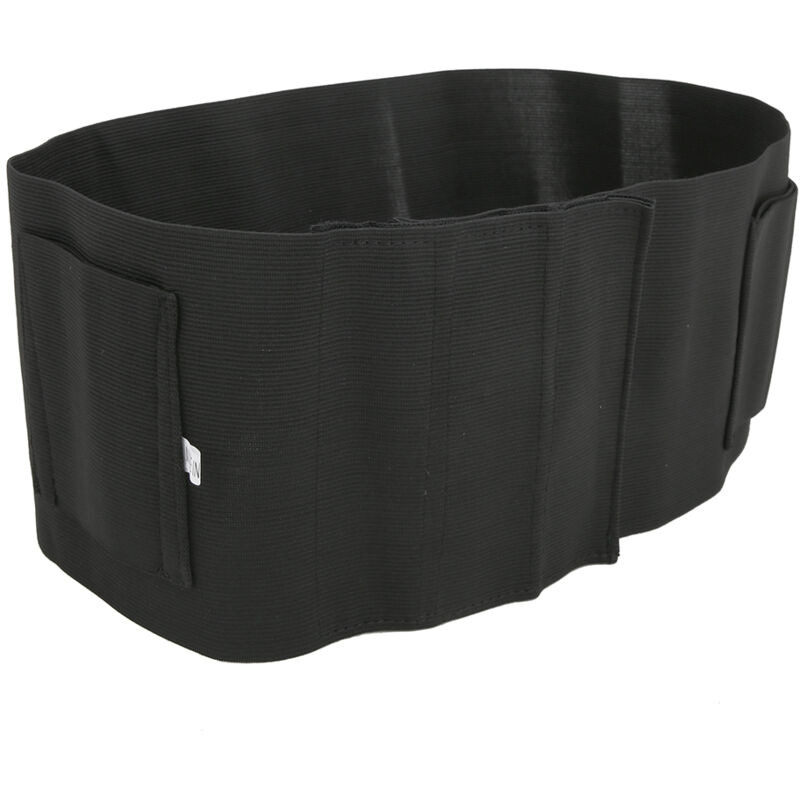 Ceinture multifonction noire élastique invisible compacte portable double étui accessoire sport