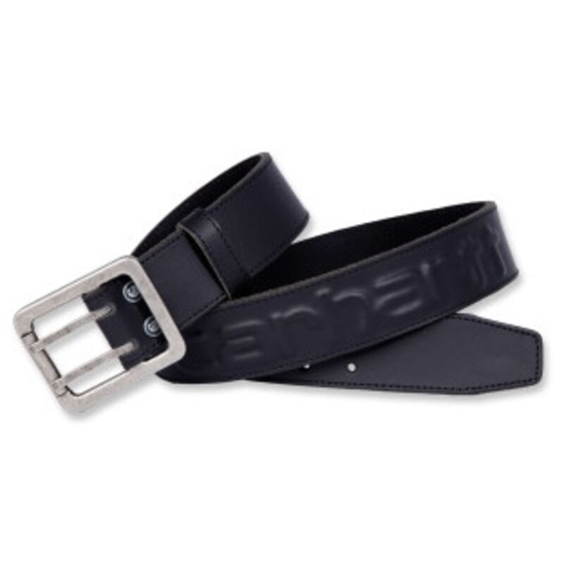Carhartt - Ceinture en cuir noire - 46