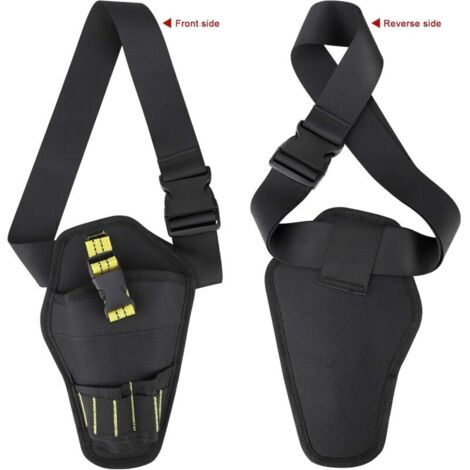 Ceinture Porte Outil,Outil holster ceinture avec Ceinture Ajustable et Boucles Ouvertes pour Ranger les Outils et Perceuse