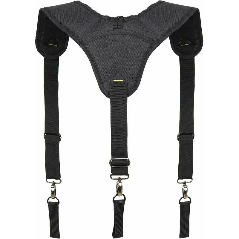 Start - Ceinture porte-outils Bretelles réglables à 3 points rembourrées pour travaux de charpentier et électricien