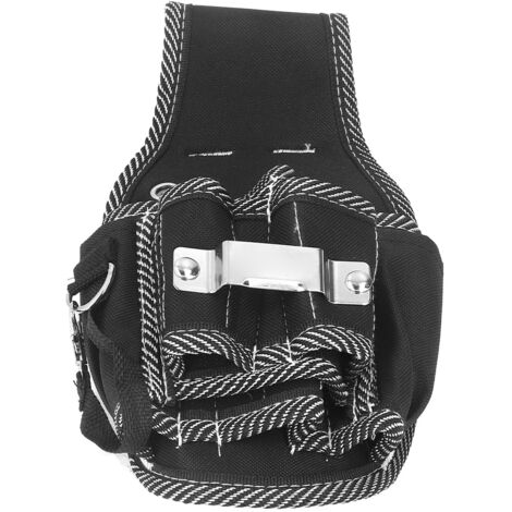 Ceinture porte-outils électricien en tissu Oxford, pochette de rangement grande capacité pour professionnels
