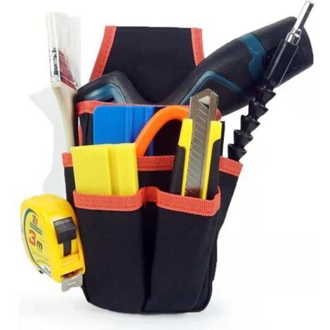 Ceinture porte-outils, étui à outils ajustable, sac à outils, sac à outils avec ceinture, sac banane pour outils de menuiserie