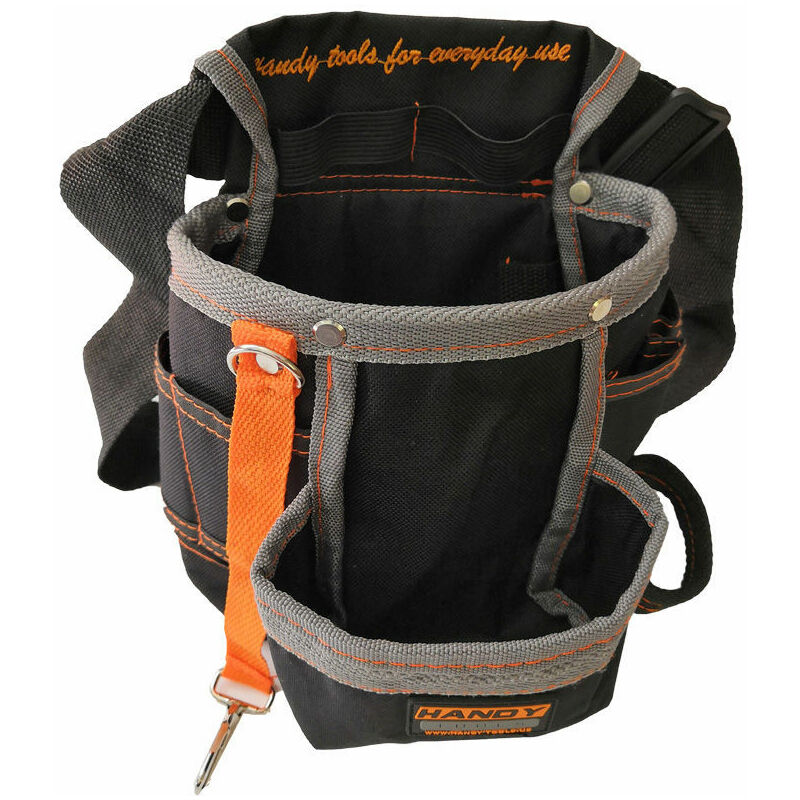 Shining House - Ceinture Porte Outils Portable en Tissu , Sac à Outils Ceinture avec Ceinture Réglable Poche pour Organisateur Stocker Electriciens