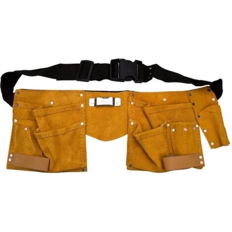 ceinture porte-outils top-tools 79r401 cuir 10 poches