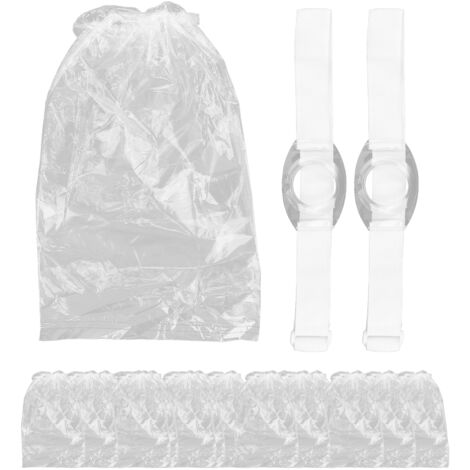 Ceinture pour stomie colostomie en silicone avec 80 poches jetables et sac collecteur