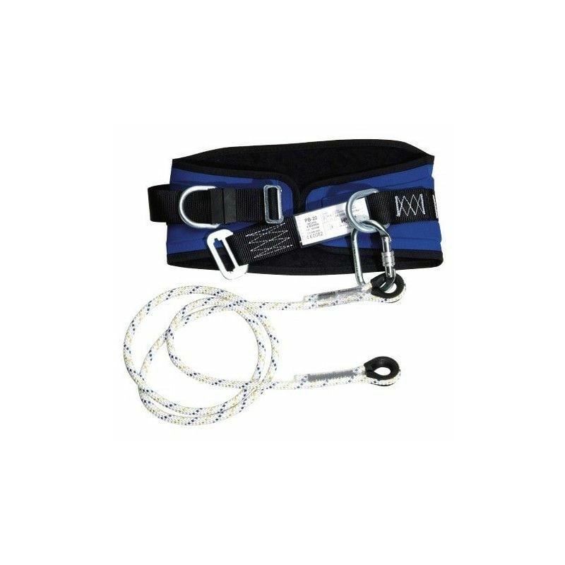 Ceinture de sécurité avec corde et mousqueton