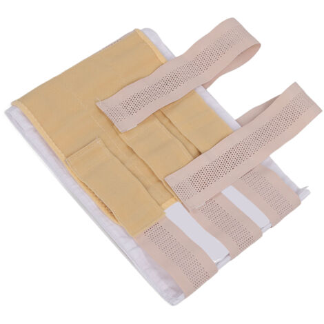 Ceinture thoracique ajustable pour fractures de côtes et douleurs, attelle fonctionnelle pour blessures du thorax et côté gauche.