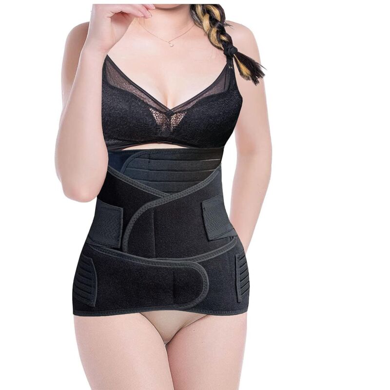 Ceinture ventrale post-partum 3 en 1 pour la r&eacute;cup&eacute;ration post-partum
