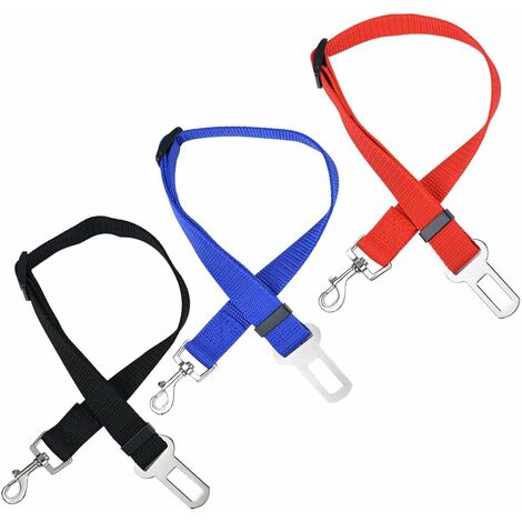 Ceintures de sécurité pour chiens, ceinture de sécurité réglable pour animaux de compagnie, chat et voiture