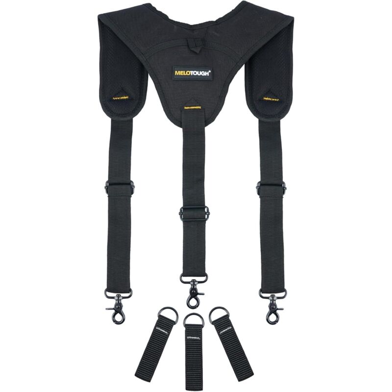 Ceintures Porte-outils Bretelles de ceinture à outils Bretelles rembourrées à 3 points et boucle de bretelles à 3 paquets