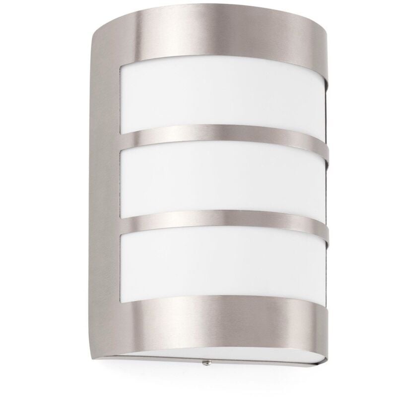 Image of Faro Barcelona - Cela-2 Lampada Da Parete Nichel Opaco 1 x E27 15W Marca Faro