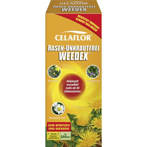 Celaflor Rasen-Unkrautfrei Weedex 250ml Konzentrat gegen Unkraut
