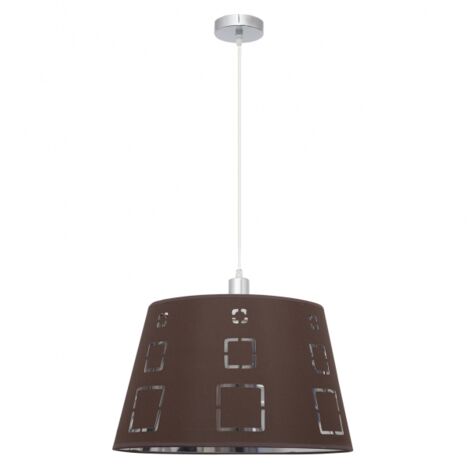 Celaya Pendelleuchte 1xe27 Braun Regx40d de FABRILAMP.