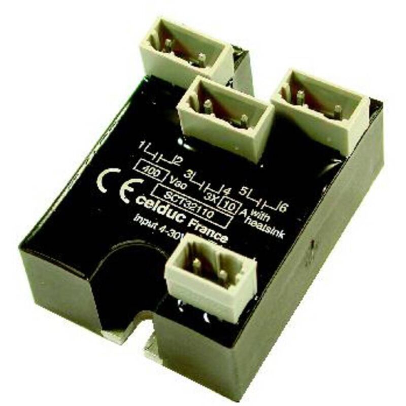 Semi-conducteurs SCT62110 10 a Tension de contact (max.): 440 v/ac 1 pc(s) A590003 - Celduc Relais