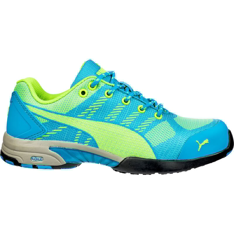 Puma Safety Shoes - Chaussures de sécurité Celerity Knit blue low wns S1P hro src - bleu/vert 36