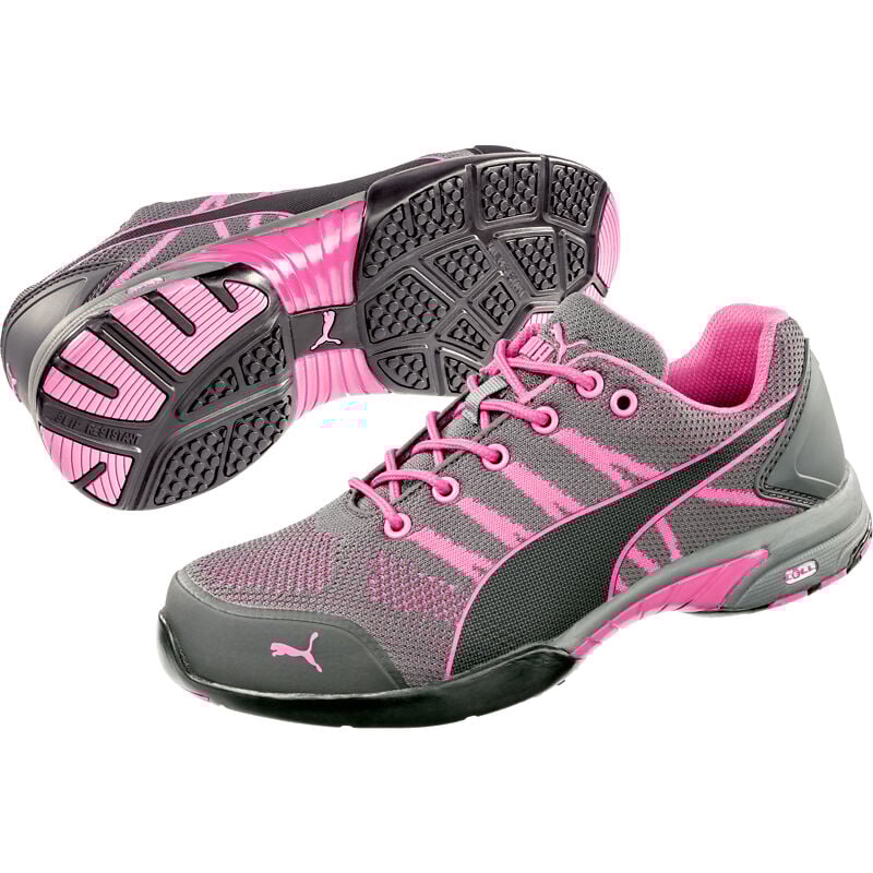 Puma Safety Shoes - Baskets de sécurité femme Celerity Knit S1 hro src Puma roses 38