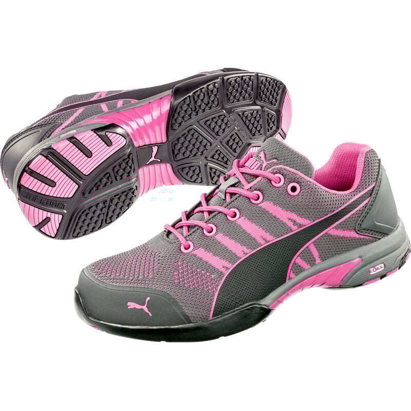 Puma Safety Shoes - Baskets de sécurité femme Celerity Knit S1 hro src Puma roses 40