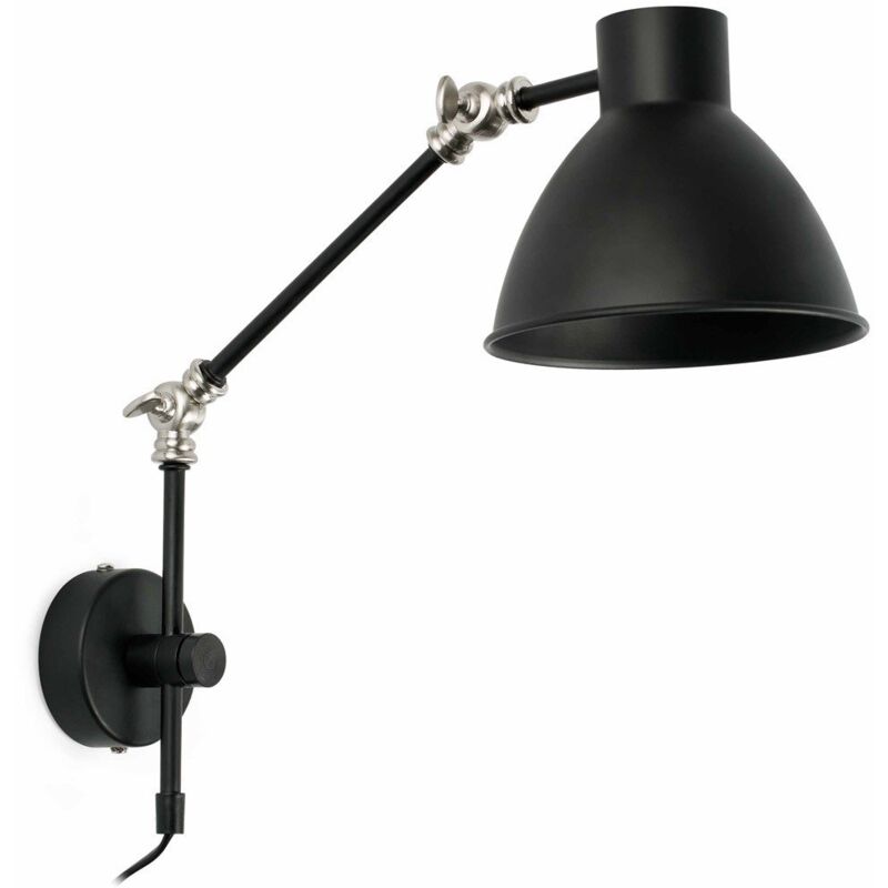 

Faro Barcelona - CELIA Aplique de pared 40070 - NEGRO MATE
