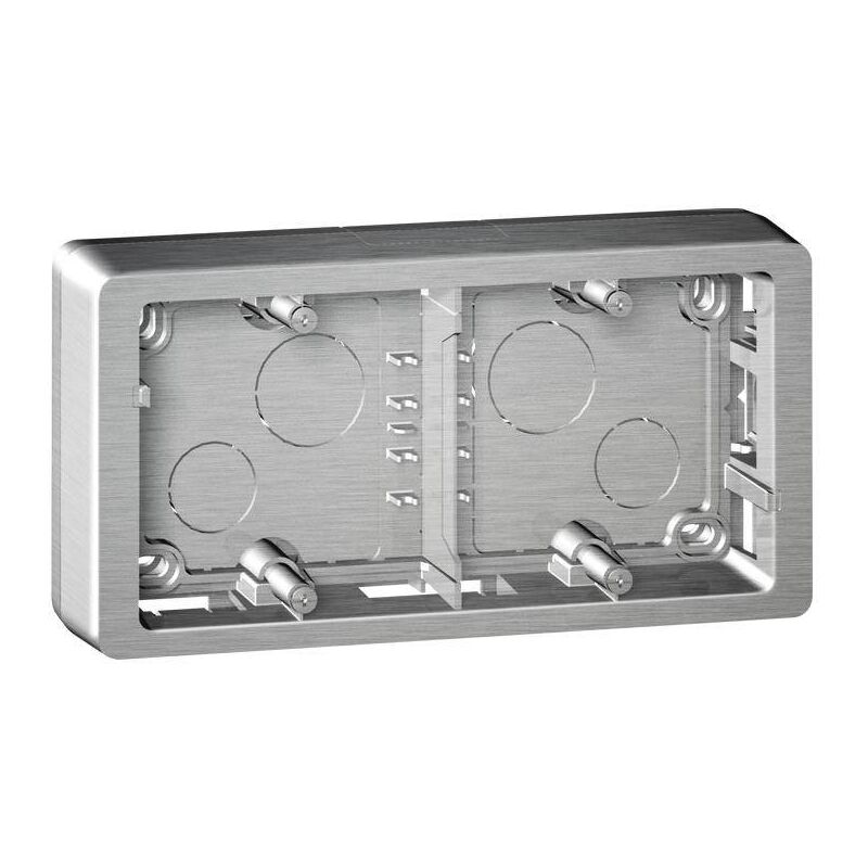Cadre Saillie Céliane 2 Postes Titane 30/40mm Legrand 080245