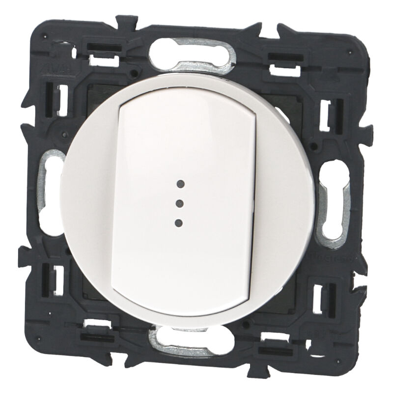 Legrand - Interrupteur va-et-vient lumineux blanc Céliane™