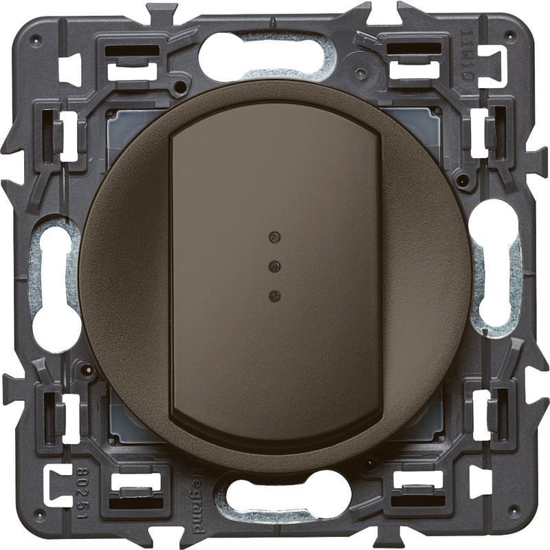 Legrand - Interrupteur va et vient 10A avec voyant à composer - Céliane - Graphite