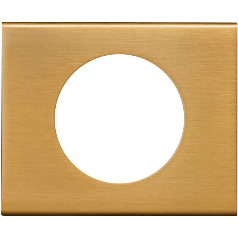 Legrand - céliane plaque matières simple bronze doré - 069131