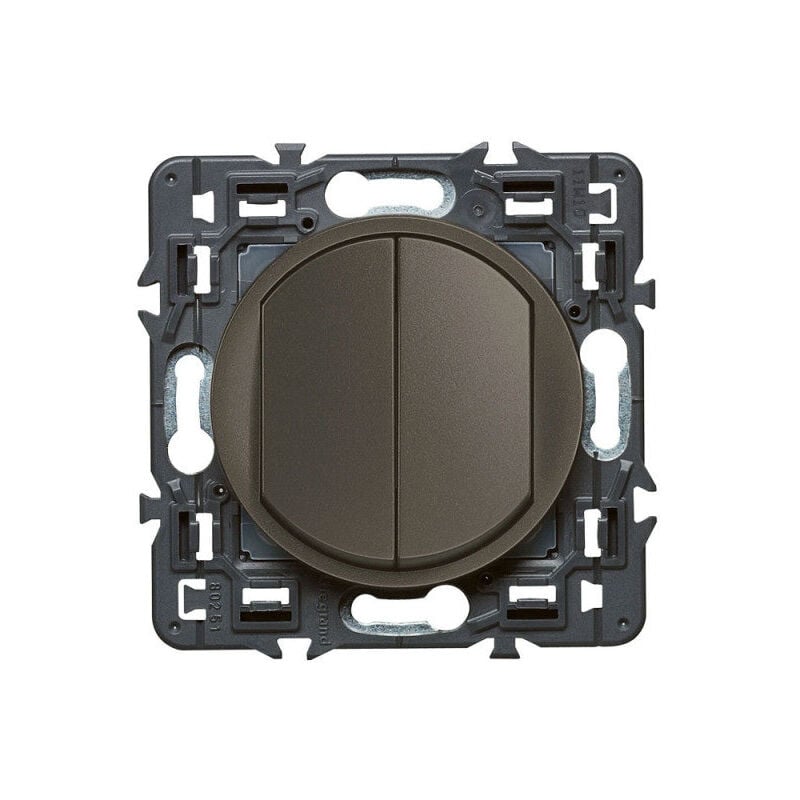 Legrand - Interrupteur va-et-vient Céliane Soft 230V graphite