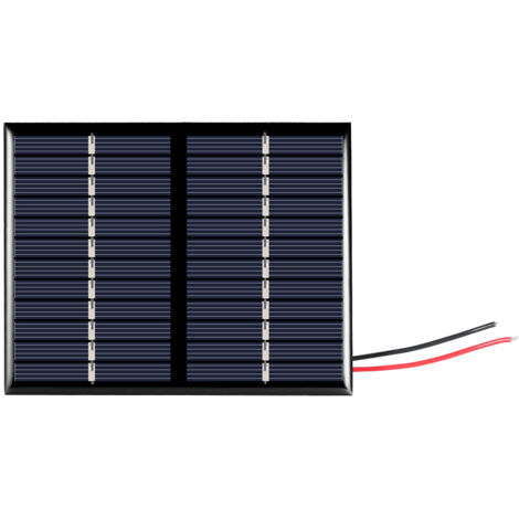 Cella solare policristallina fai da te da 1,5 W e 12 V - Dimensioni 115 x 90 mm per progetti elettronici