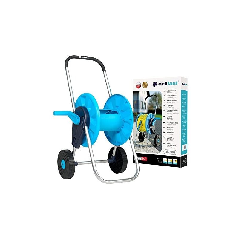 Aluplus chariot dévidoir, mehrfarbig, 55 x 55 x 0,1 cm 55-250 - Cellfast