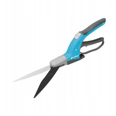 Cellfast  Ciseaux  gazon 40-405 - Rouge - Ergonomiques - Coupe précise - Tte rotative 360°
