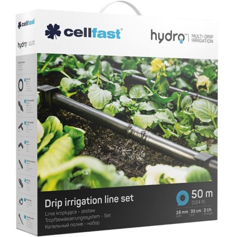 Cellfast Hydro Tropfbewässerungssystem 50m 16mm