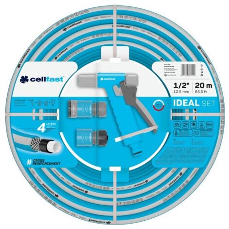 CELLFAST IDEAL SPRINKLER-SET GRÖSSE: 1/2" LÄNGE: 20 m