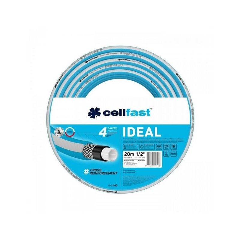Wąż ogrodowy Ideal Rozm.1/2 dł.20m Cellfast 10-240