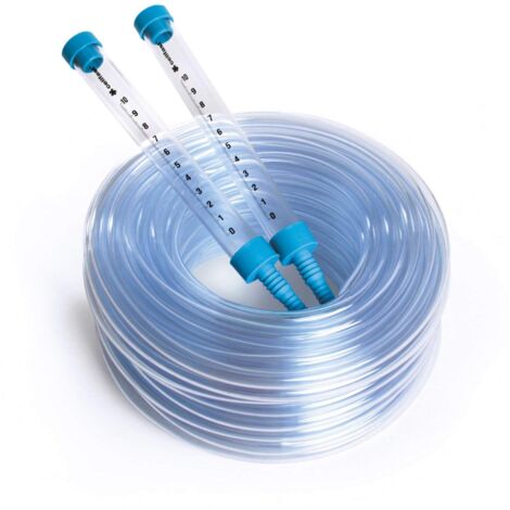 Cellfast Livella ad acqua, misurini infrangibili, perfettamente livellato, alta qualità, 15m, 22-100, trasparente