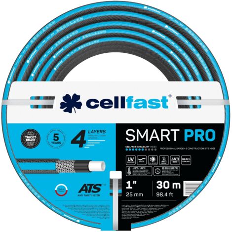 Cellfast SMART PRO ATS Gartenschlauch 30m 25mm flexibel