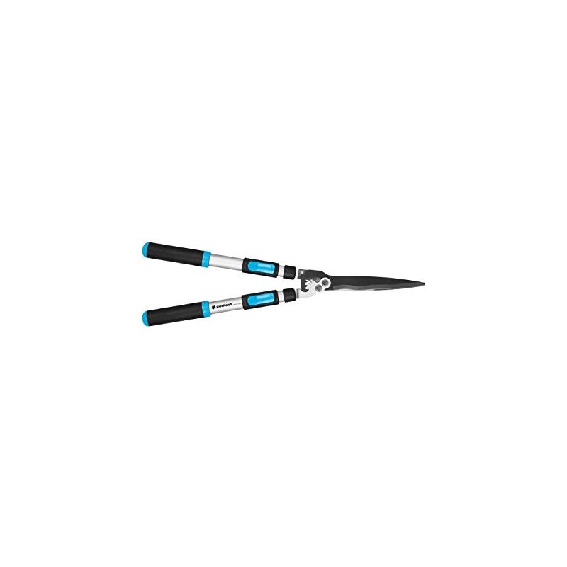 Taille-haie télescopique ideal&trade, à deux mains, conçu pour couper les arbustes, les petits arbres et les haies, lam - Cellfast
