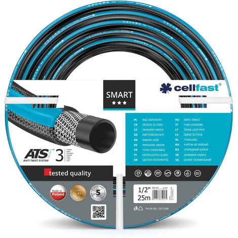 Cellfast Tuyau d'arrosage 3/4 - Smart ATSV 13-121 - longueur 50m Cellfast