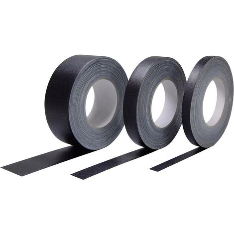 CellPack 145938 Ruban adhésif toilé No. 90 noir (L x l) 25 m x 15 mm 1 pc(s) - noir